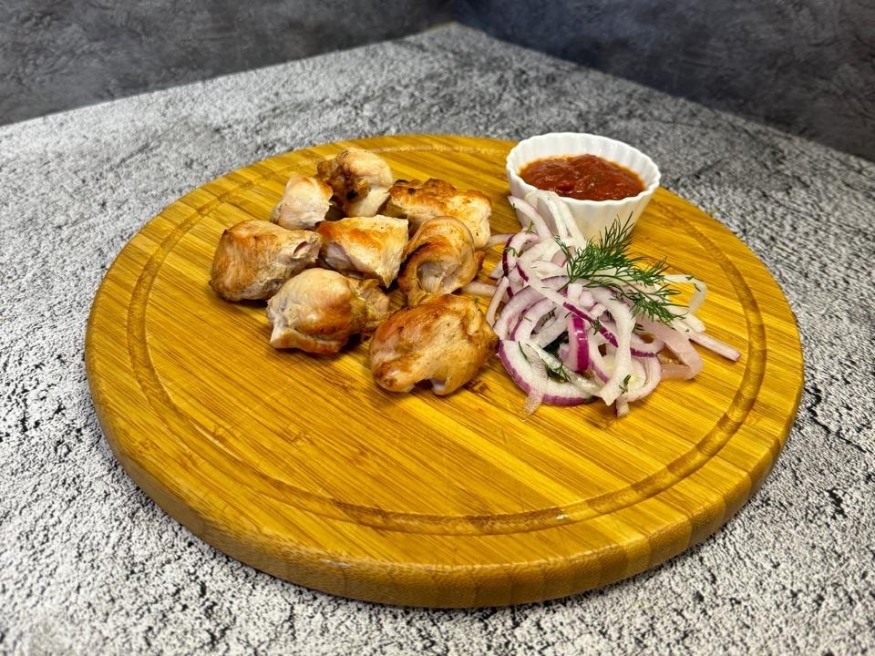 Шашлык из куриного бедра