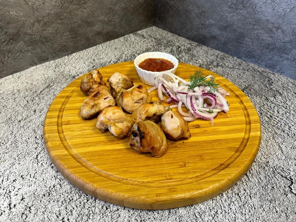 Шашлык из куриного филе